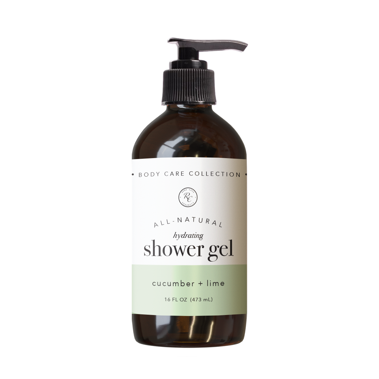 Shower Gel - Cucumber + Lime | 16 oz.