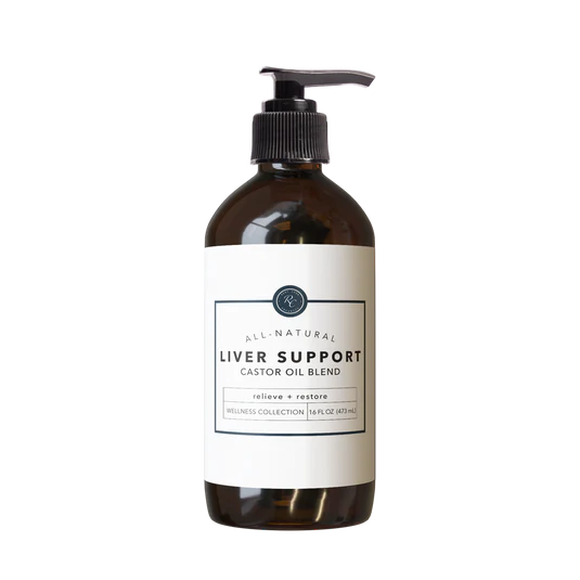 Liver Support Castor Oil Blend | 16 oz.