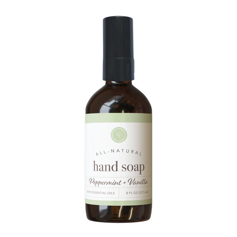 Hand Soap - Peppermint + Vanilla | 8 oz.