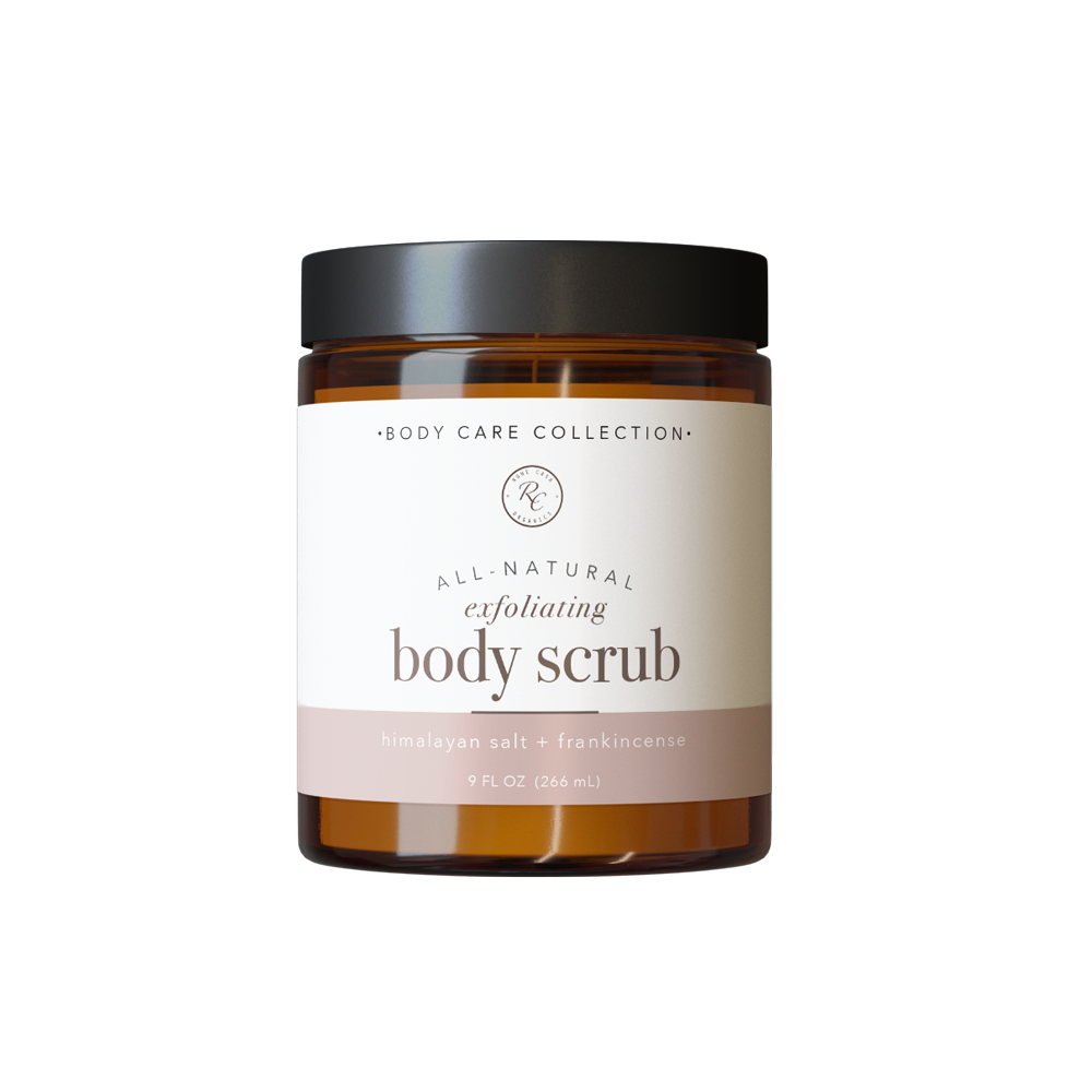 Body Scrub - Himalayan Salt + Frankincense | 9 oz.