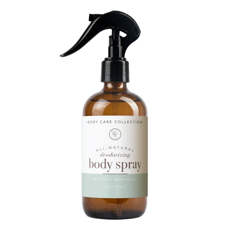 Deodorizing Body Spray -  Tea Tree + Lemongrass | 4 oz.