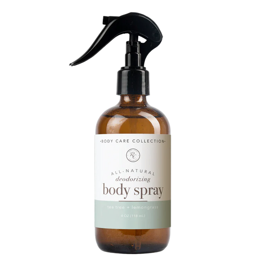 Deodorizing Body Spray -  Tea Tree + Lemongrass | 4 oz.