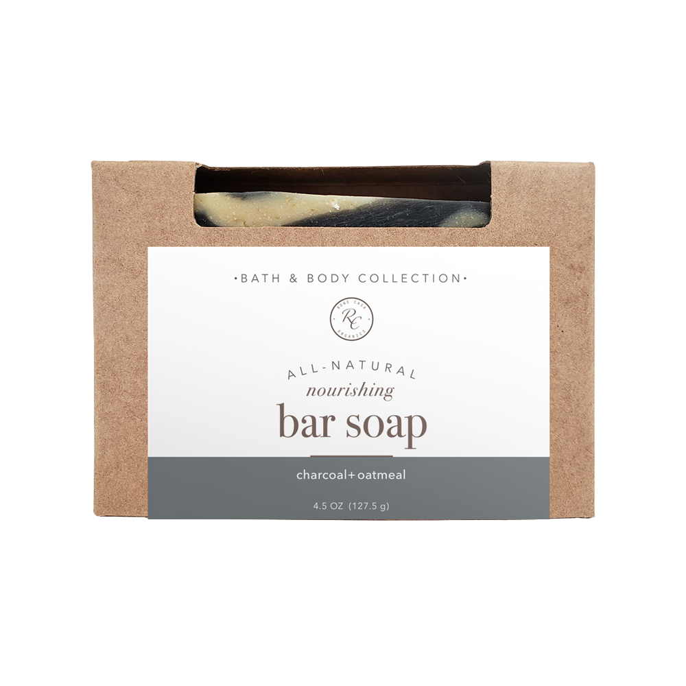 Bar Soap - Charcoal + Oatmeal | 4.5 oz.