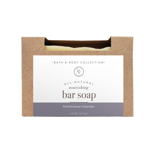 Bar Soap - Frankincense + Lavender | 4.5 oz.