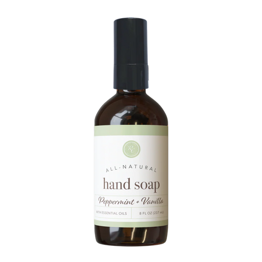 Hand Soap - Peppermint + Vanilla | 8 oz.
