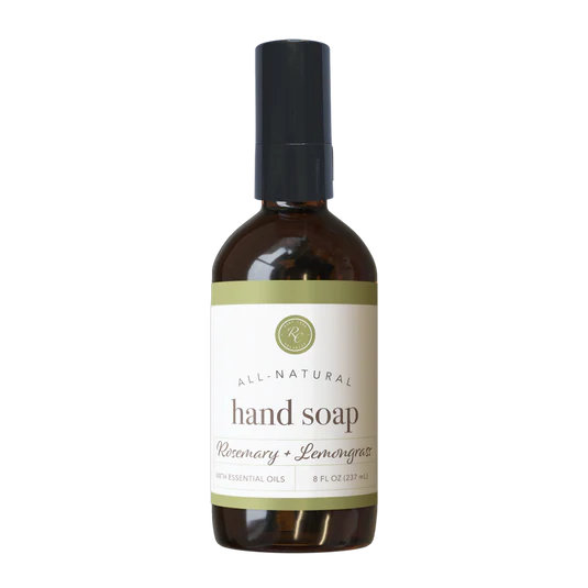 Hand Soap - Rosemary + Lemongrass | 8 oz.