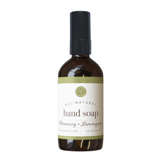 Hand Soap - Rosemary + Lemongrass | 8 oz.
