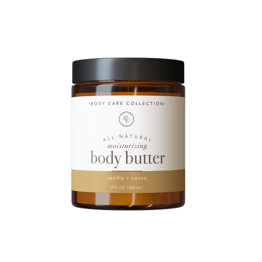 Body Butter - Vanilla + Cocoa - | 9 oz.