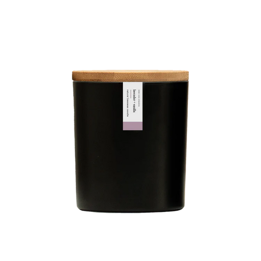 Beeswax Candle - Lavender + Vanilla | 8.75 oz.