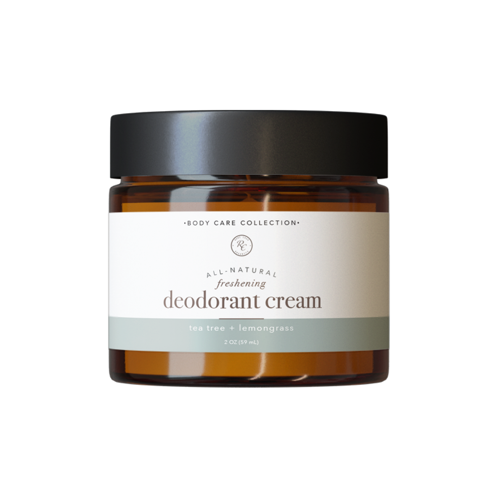 Deodorant Cream -  Tea Tree + Lemongrass | 2 oz.