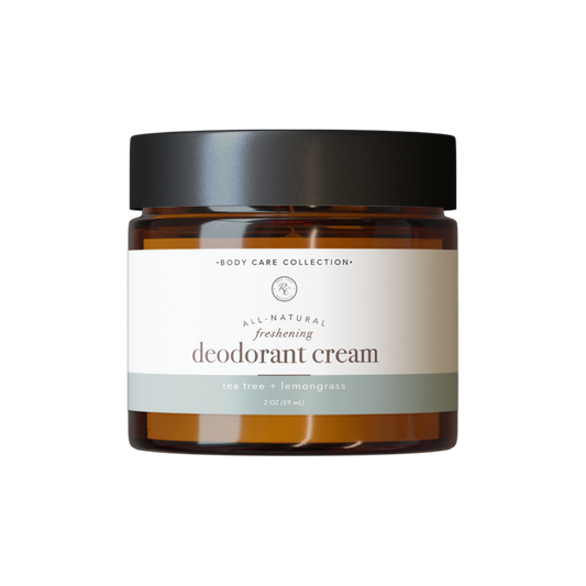 Deodorant Cream -  Tea Tree + Lemongrass | 2 oz.