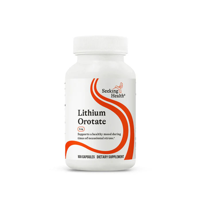 Lithium Orotate - 100 Capsules